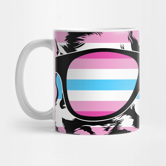 Femboy Cat Lover Sissy Anime Aesthetic Sunglasses by Alex21